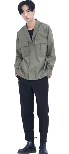 out of stock  Tailord shirts_khaki